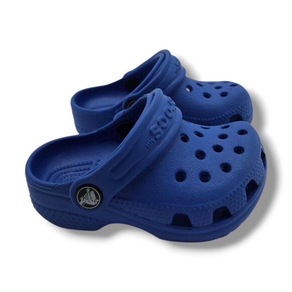 Crocs Littles Clog Child‎ 2 3 Blue Bolt 11441 - Picture 1 of 9